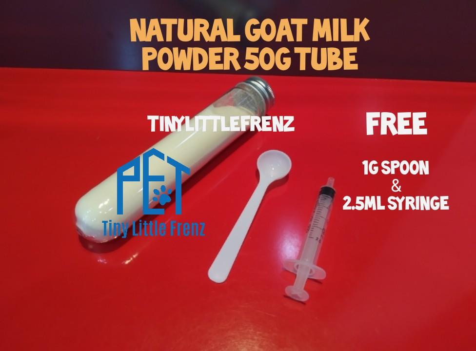 Hamster PET GOAT MILK POWDER (NO LACTOSE) For Syrian Dwarf Hamster