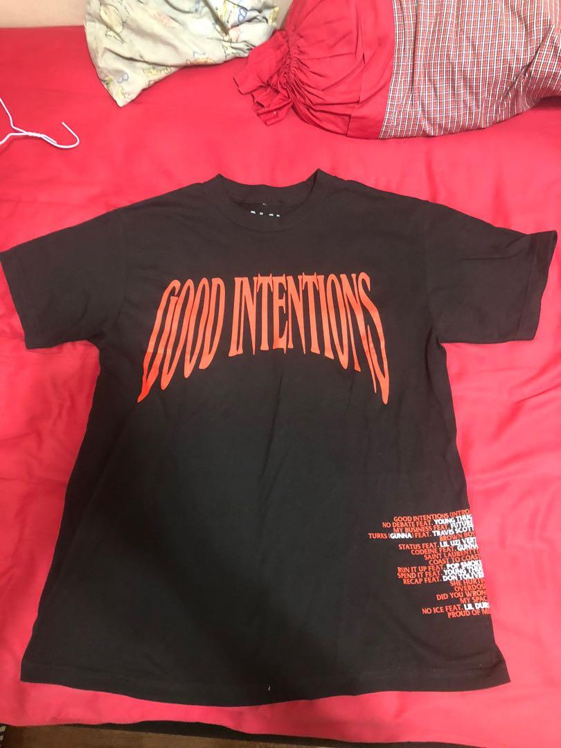 vlone t shirt good intentions