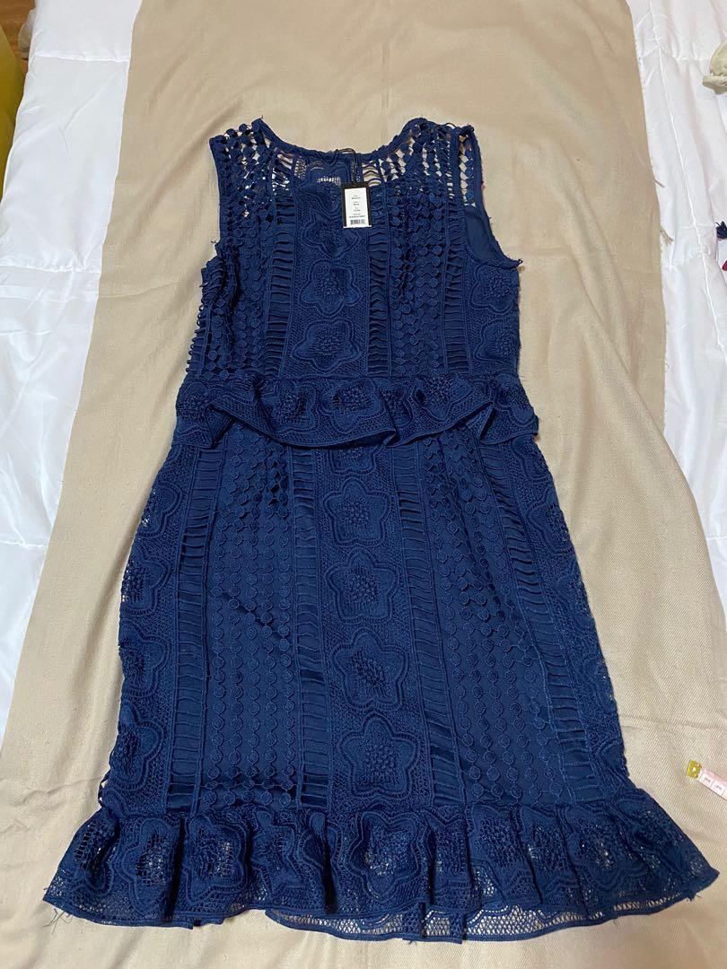 Navy Blue dress (Category: Dresses) located in Quezon City. Submitted by chamndz (Listing ID 1024814718, Image 2). Description: 100% authentic (take it or leave it 😉) NO HAGGLE PRICING all items are cheaper than the original price. Strictly 24 hour reservation only! JOY RESERVERS WILL BE BLOCKED. No return, no exchange policy. No meet ups unless Ever Gotesco, Commonwealth. MOP via BDO or Gcash only. I ship every Tuesday and Saturday only. Shippi