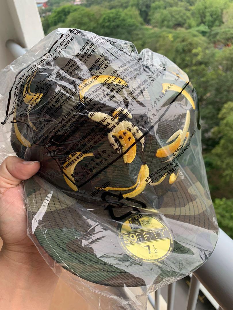 New Era 100th Anniversary Camo Banana 59fifty Fitted Cap Size 7 1 2 Men S Fashion Accessories Caps Hats On Carousell New Era 100th Anniversary Camo Banana 59fifty Fitted Cap Size 7 1 2 Men S Fashion Accessories Caps Hats On Carousell