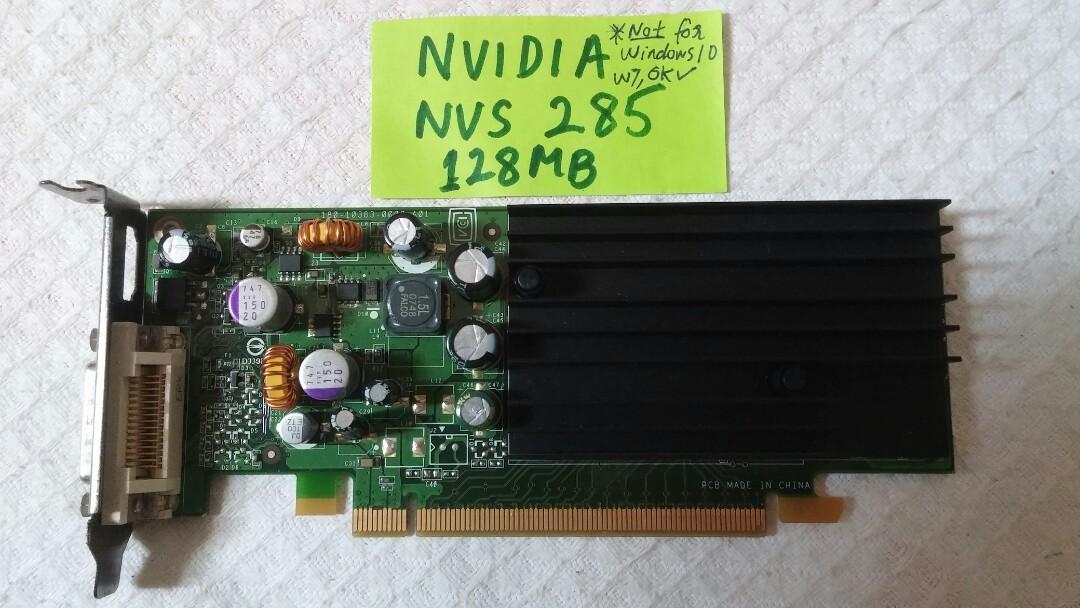 Nvidia Quadro Nvs 285 128mb Pci E Dms 59 Electronics Others On Carousell