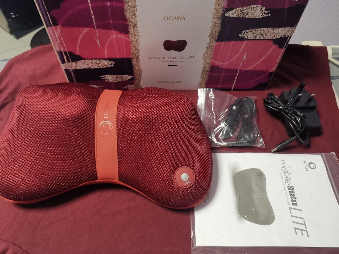 Ogawa mobile shiatsu lite shiatsu back massage pillow Thermal