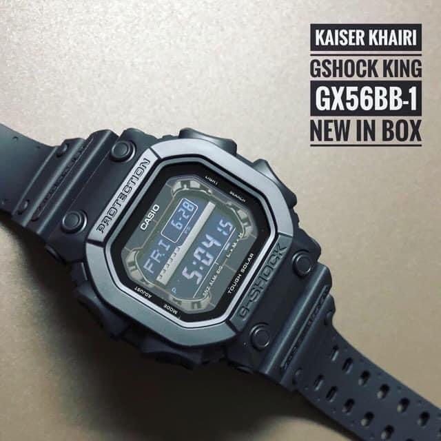 Original Casio G Shock KING GX56BB1 Tough Solar Men s Fashion