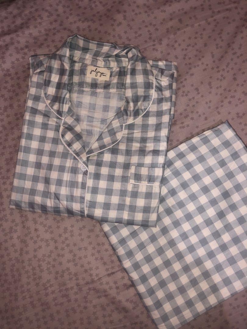 Jaljayo pajamas square piyama square Fesyen Wanita Pakaian