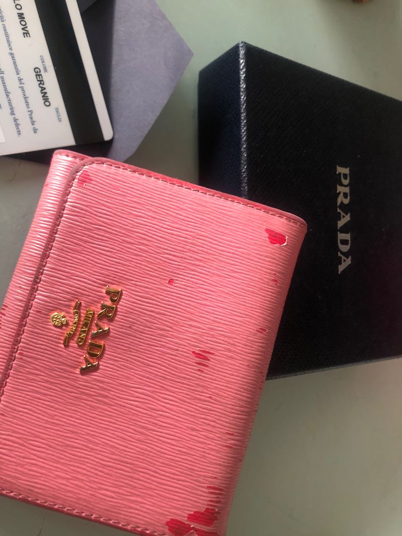 Prada PORTAFOGLIO PATTINA Luxury Bags Wallets on Carousell