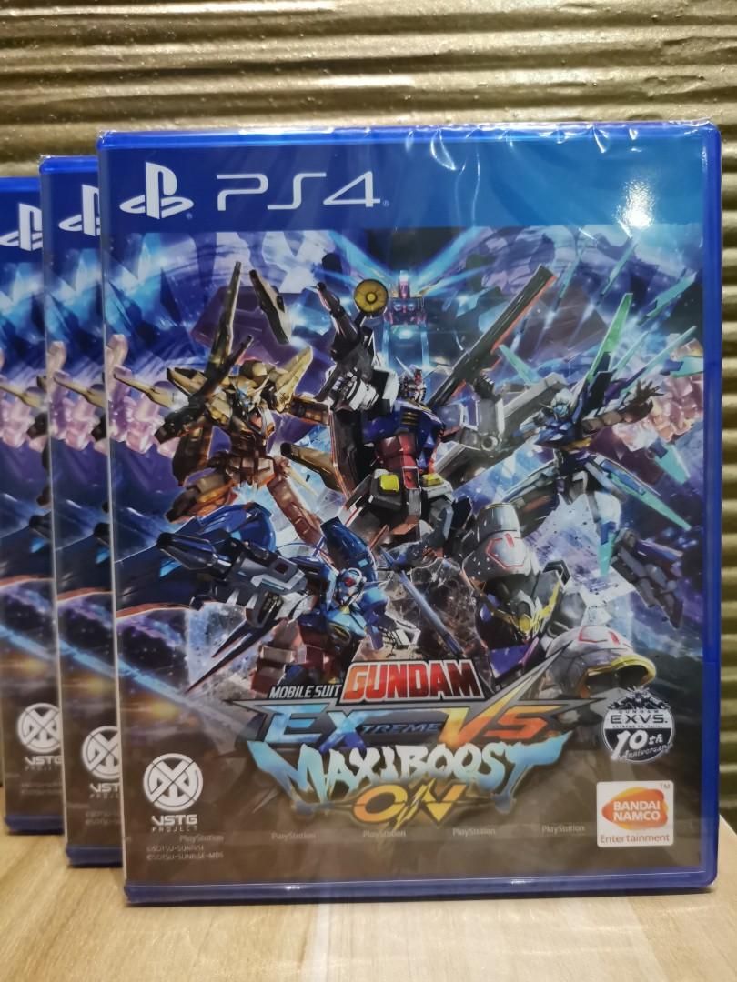 Ps4 Mobile Suit Gundam Extreme Vs Maxiboost On Toys Games Video Gaming Video Games On Carousell