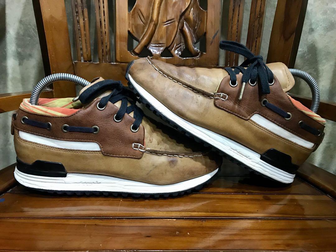 RARE Adidas ZX700 Boat Shoes Full Leather 6.5UK Original NAME YOUR PRICE