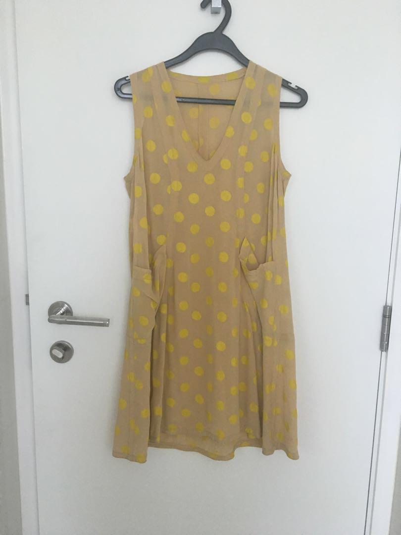 marni polka dot dress