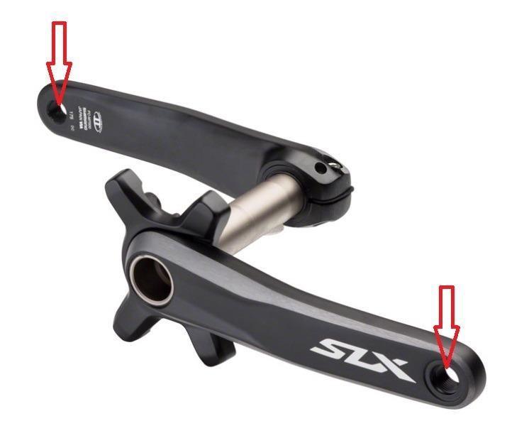 Rethread online bike crank