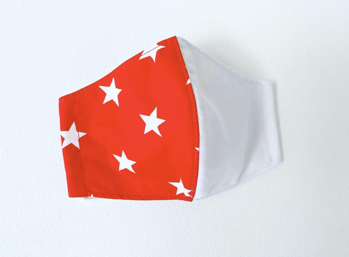 Reusable Face Mask Singapore Flag National Day Newbiejuly