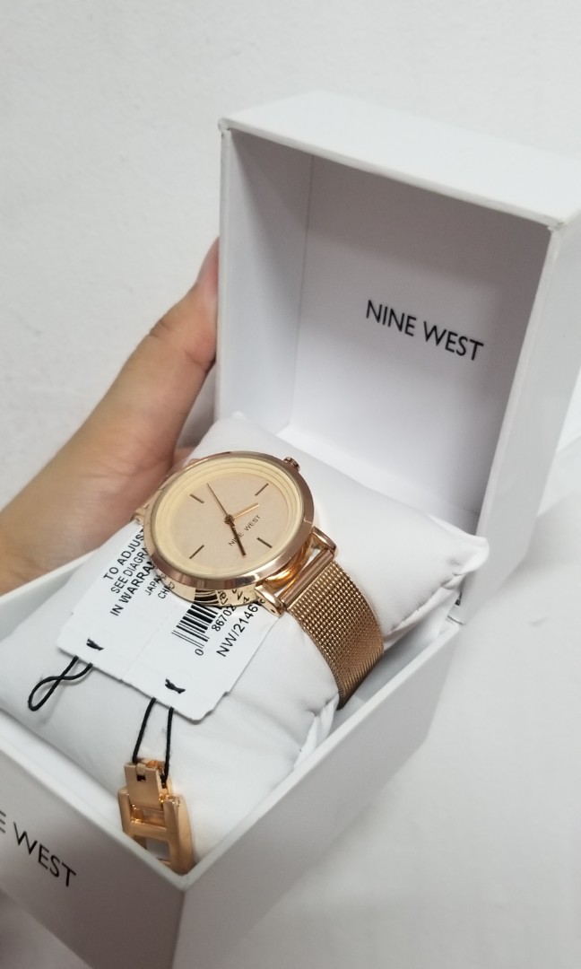 Rose Gold Nine West Watch Women s Fashion Watches Accessories
