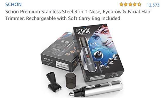 schon nose trimmer