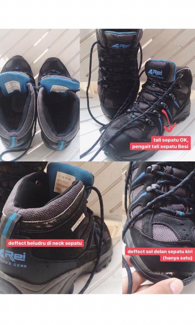 Dijual Murah Sepatu Gunung Rei Rutland Fesyen Pria Sepatu Sepatu Boot Di Carousell