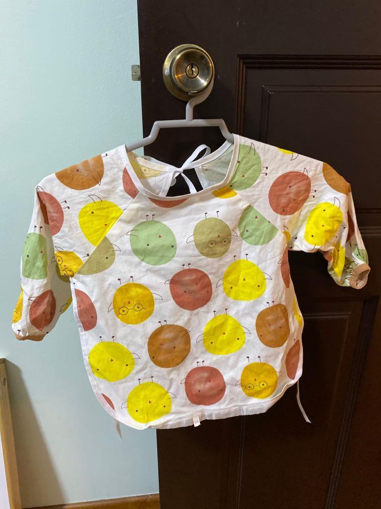 baby smock bib