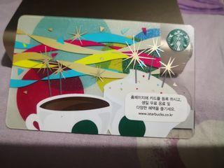 Starbucks Card Korea 2014