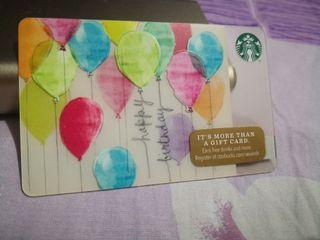 Starbucks Card USA Happy Birthday 2014