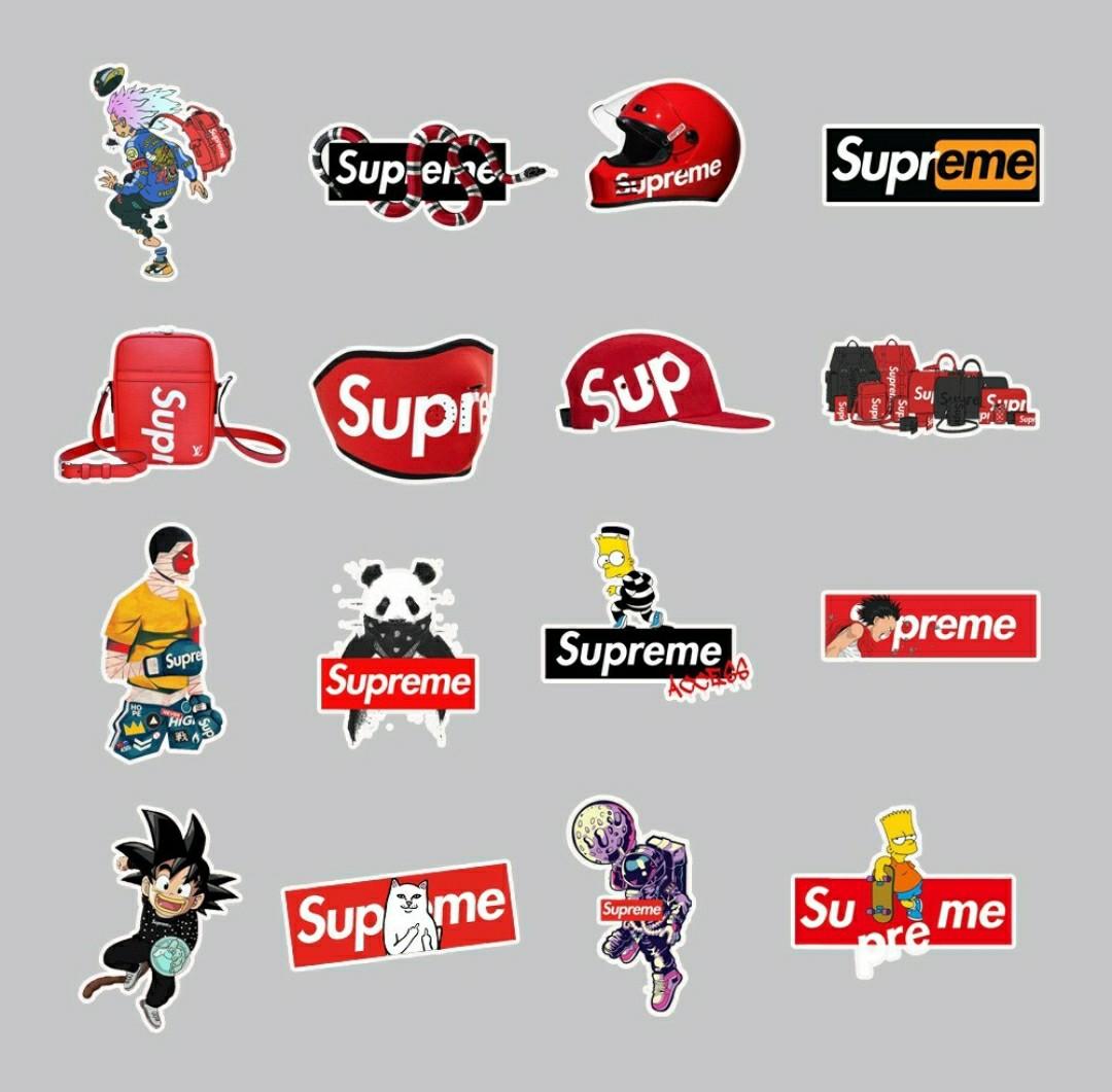 Supreme Car Sticker – Just Shop.Sg