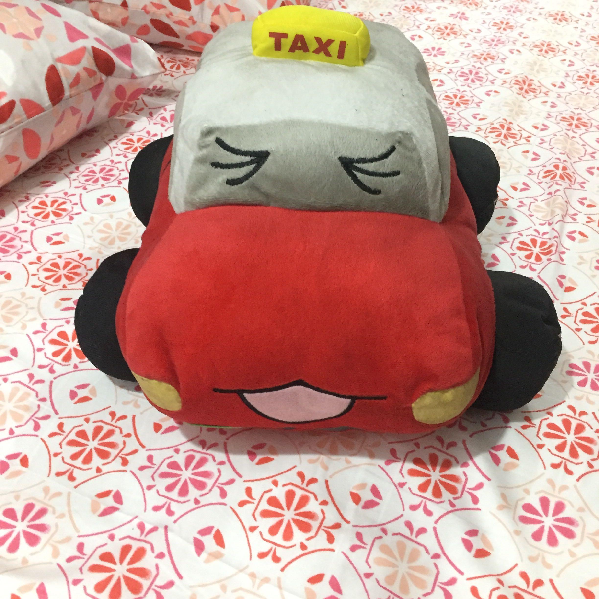 Taxi plushie stuff toy (Category: Plushies & Soft Toys) located in Manila. Submitted by danalou (Listing ID 1024716833, Image 1). Description: From hongkong ocean park.