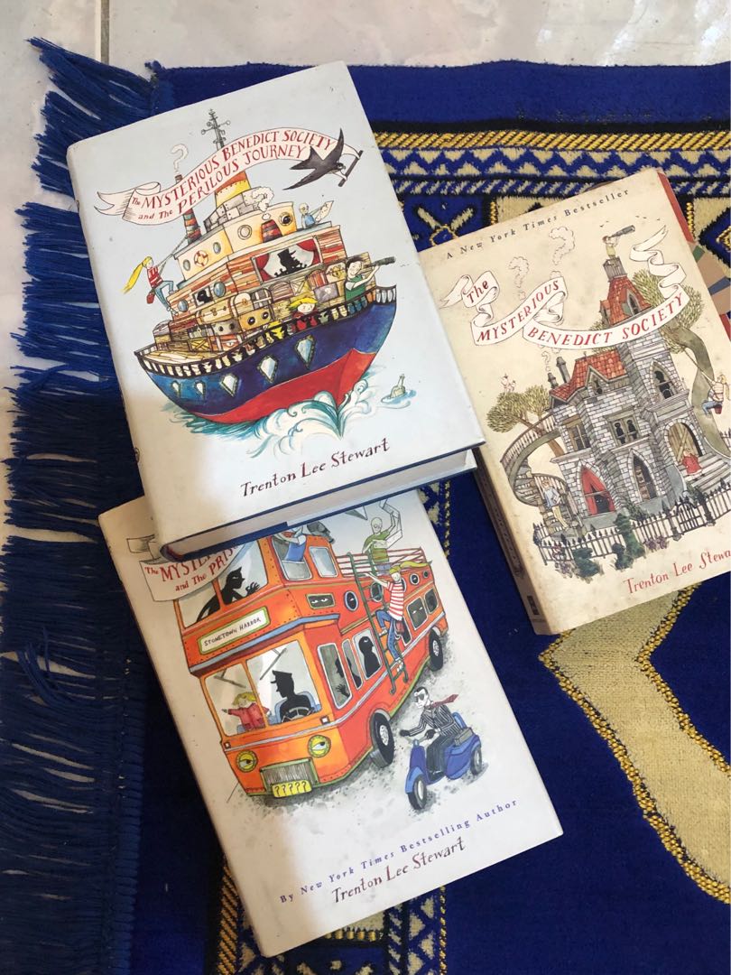 The Mysterious Benedict Society Triology Set, Books, Books ...