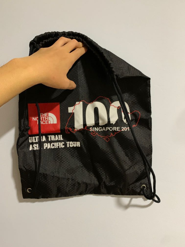 the north face drawstring bag