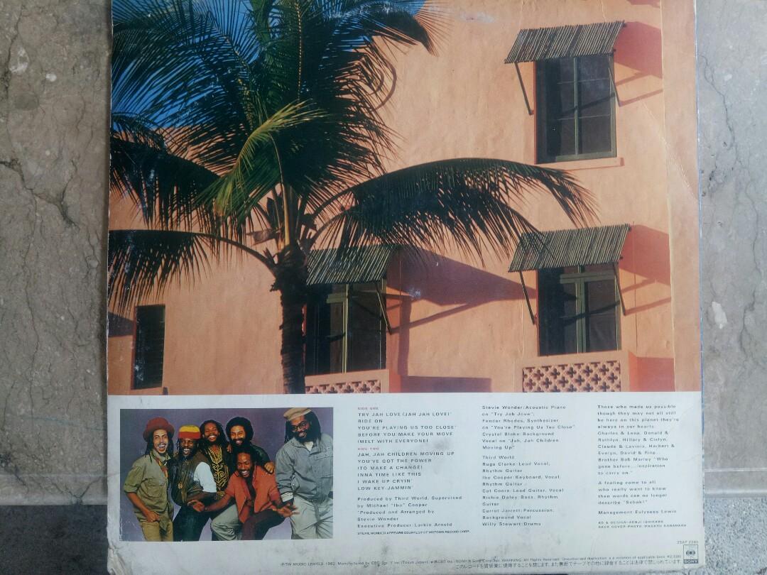 Third World LP Vinyl Plaka Reggae Rasta (Category: Vinyls) located in Manila. Submitted by kinganalog (Listing ID 1024652878, Image 2). Description: Third World LP Vinyl Youve Got The Power album, cover G with insert lyric sheet, media VG+. Made in Japan. Payment via Palawan or Unionbank, shipping nationwide via Jrs or LBC, COD is okay at buyer's account. Check out fb page Roots Analog..