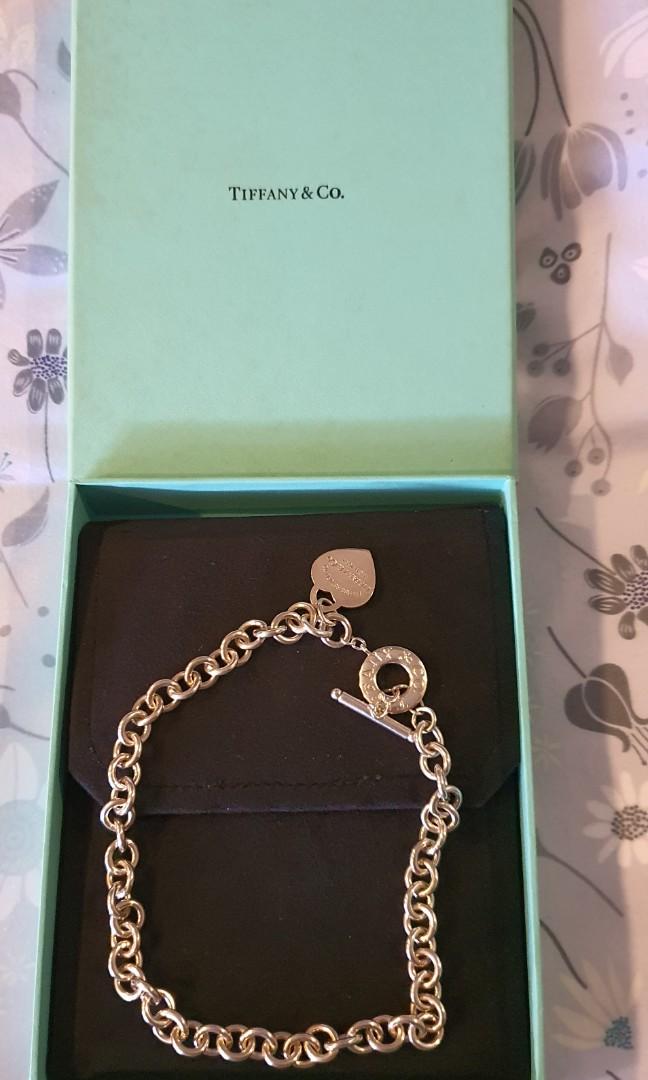 Tiffany \u0026 Co Heart Tag Toggle Necklace 