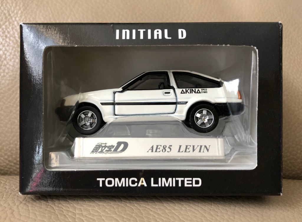 Tomica Limited 頭文字d Toyota Levin Ae85 武内樹 興趣及遊戲 玩具 遊戲類 Carousell