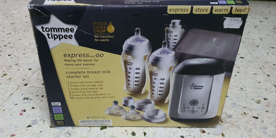 tommee tippee bottle warmer express and go