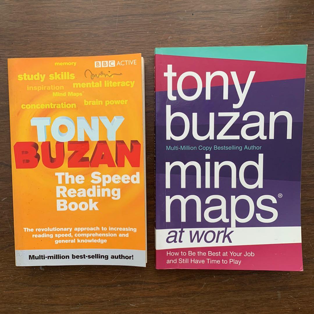 Tony Buzan. Mind Maps @ Work and The Speed Reading Book ...