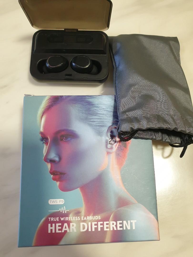 true wireless earbuds hear different tws f9