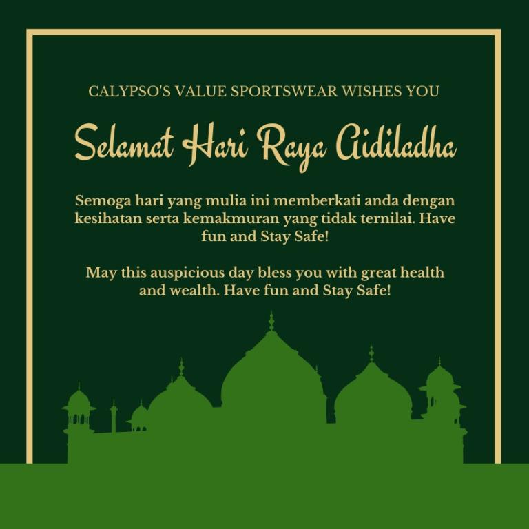 Ucapan Selamat Hari Raya Aidiladha Sports Other On Carousell