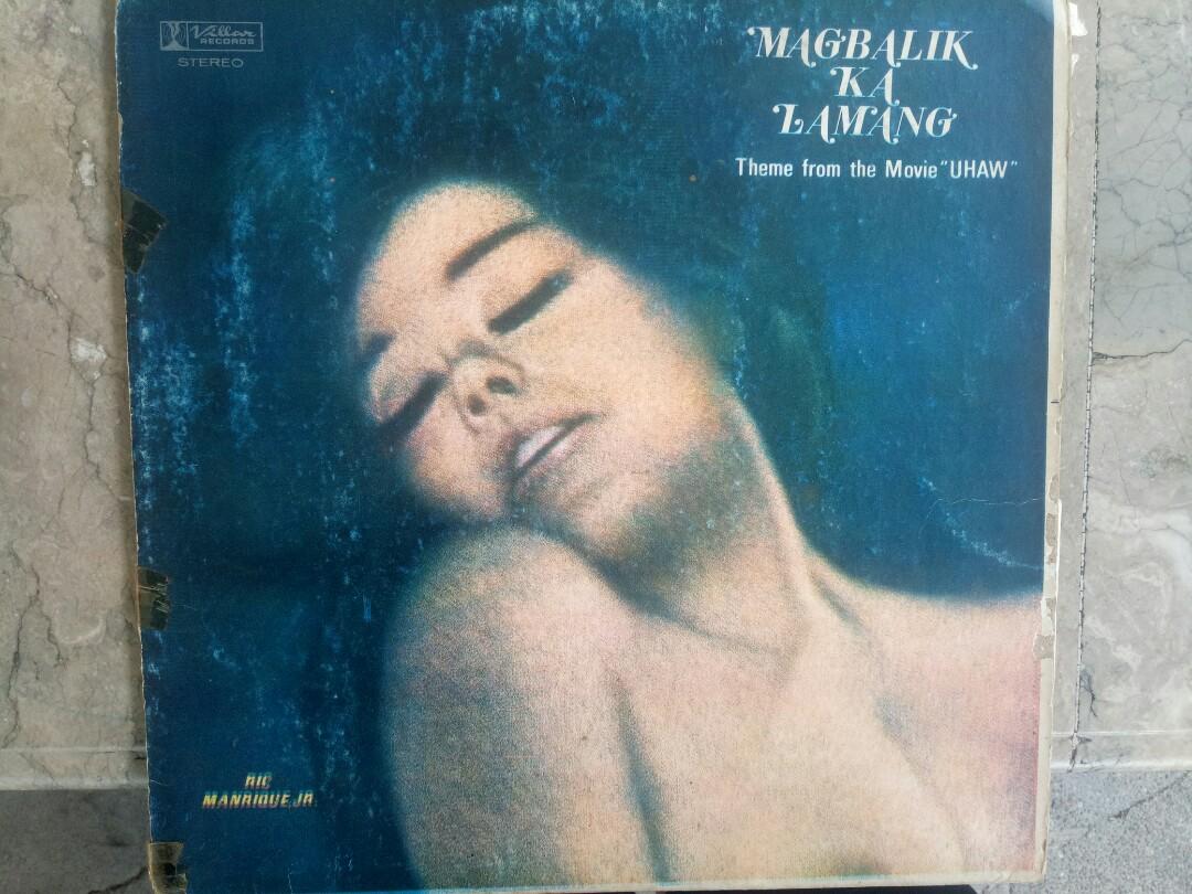 Uhaw OST LP Vinyl Plaka OPM (Category: Vinyls) located in Manila. Submitted by kinganalog (Listing ID 1024650689, Image 1). Description: Uhaw by Ric Manrique Jr LP Vinyl Magbabalik Ka Lamang album, cover G with tape on side, media VG. Payment via Palawan or Unionbank, shipping nationwide via Jrs or LBC, COD is okay at buyer's account. Check out fb page Roots Analog..