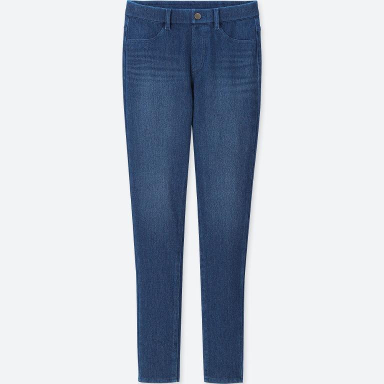 Uniqlo Heattech Ultra Stretch, Women's Fashion, Bottoms, Jeans on Carousell