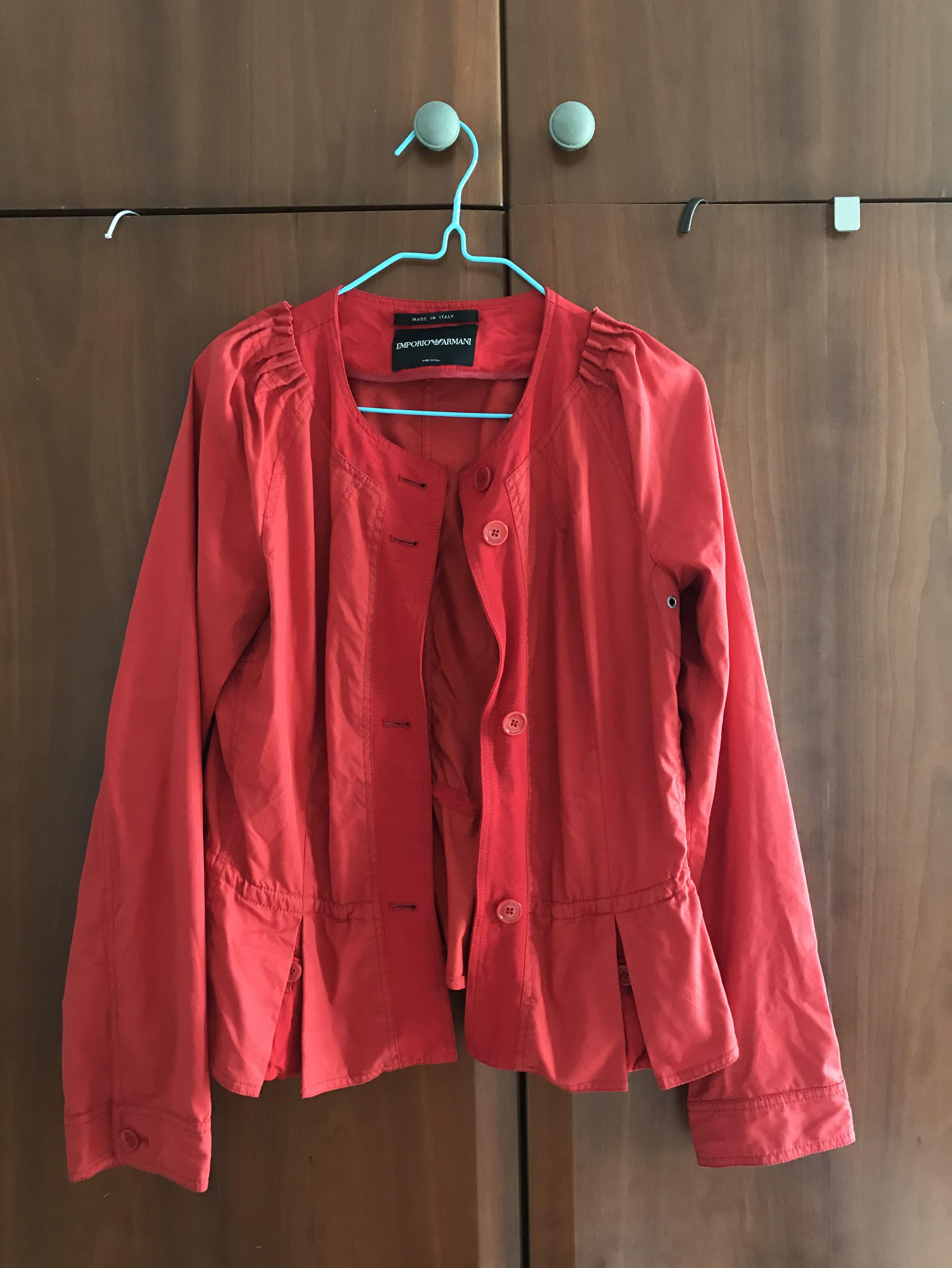 armani red jacket