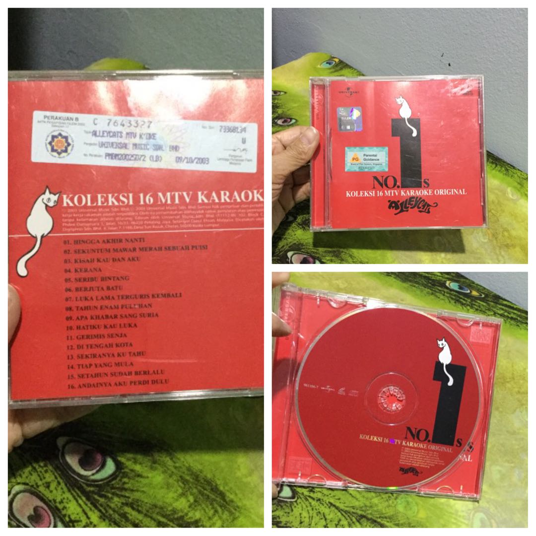 Vintage Malay Karaoke Songs, Hobbies & Toys, Music & Media, CDs & DVDs