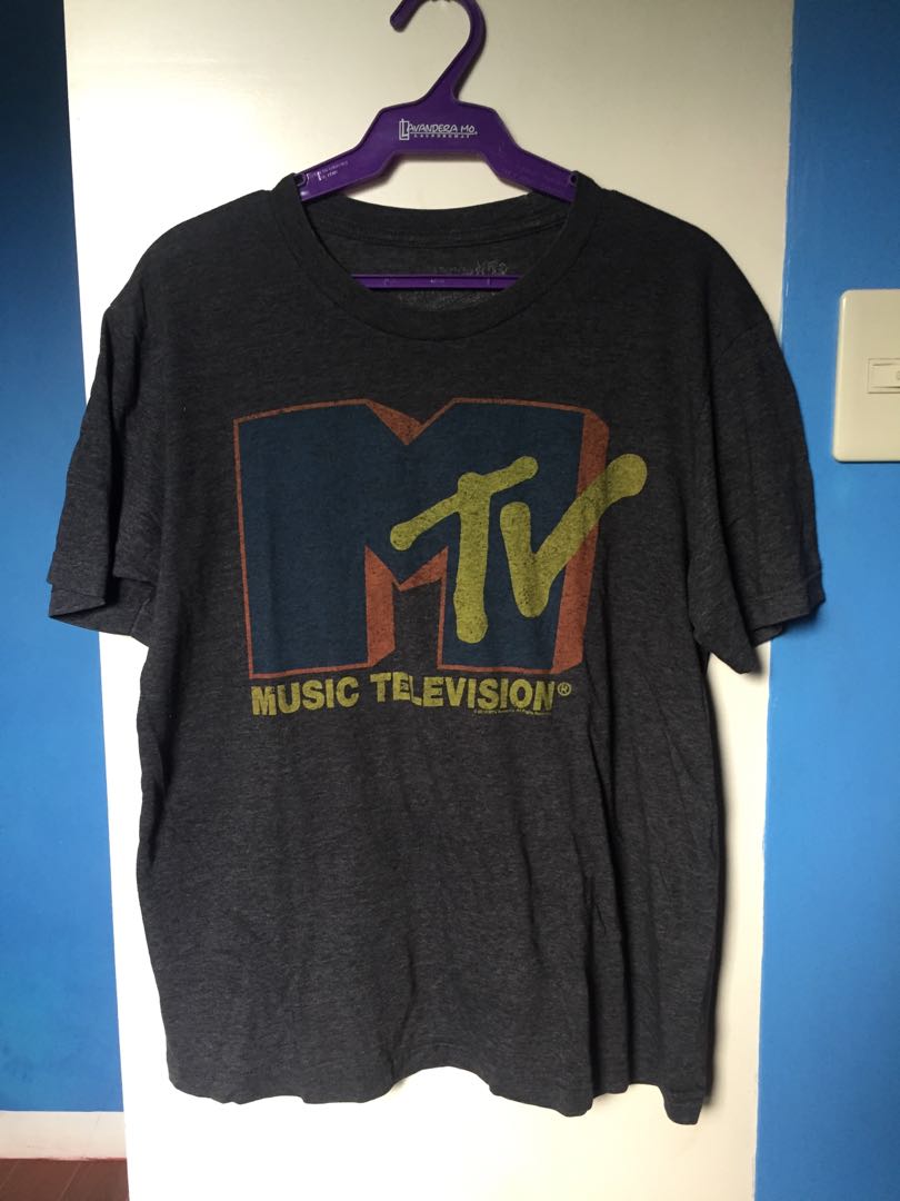 Vintage MTV shirt, Men's Fashion, Tops & Sets, Tshirts & Polo Shirts on ...