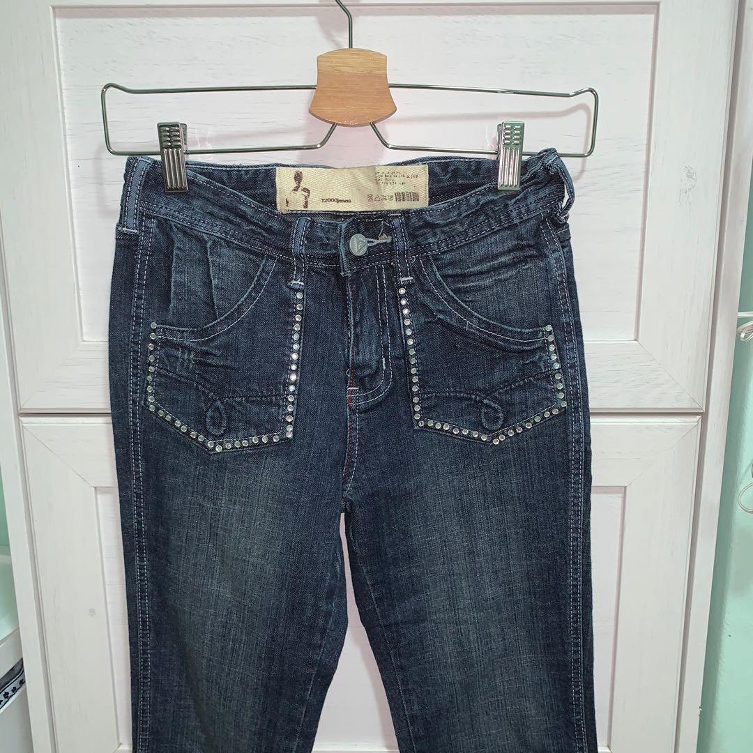 rhinestone bell bottoms