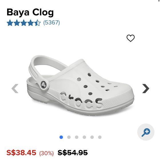 white crocs womens 7