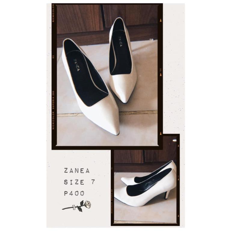 women's white kitten heel shoes
