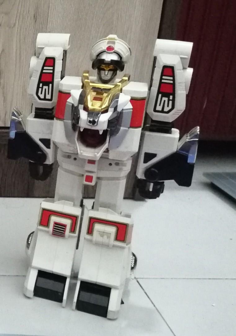 white tiger power ranger toy