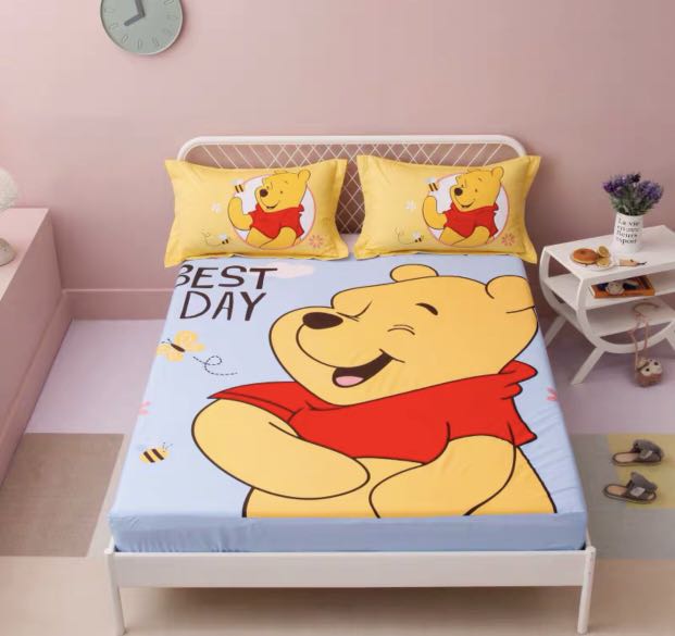 Pooh bed sheet clearance
