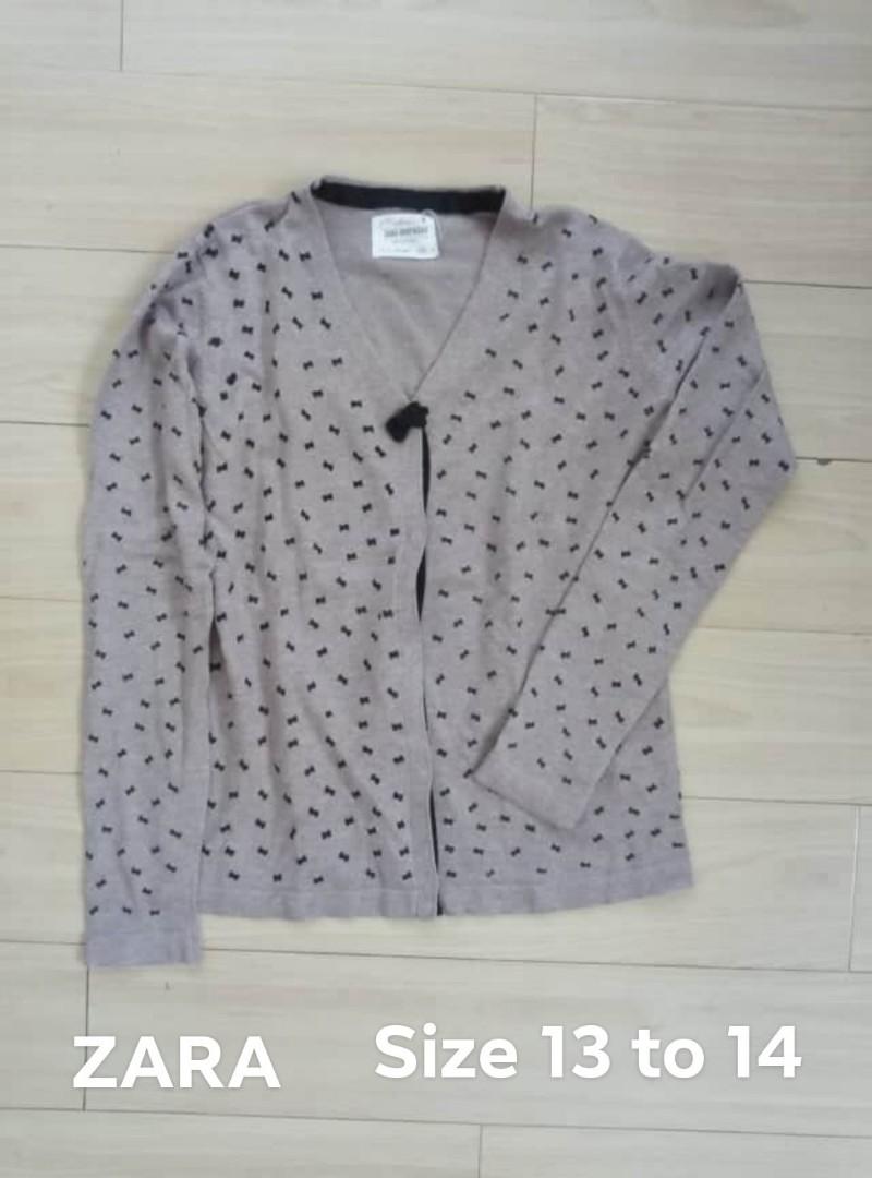 zara kids cardigan
