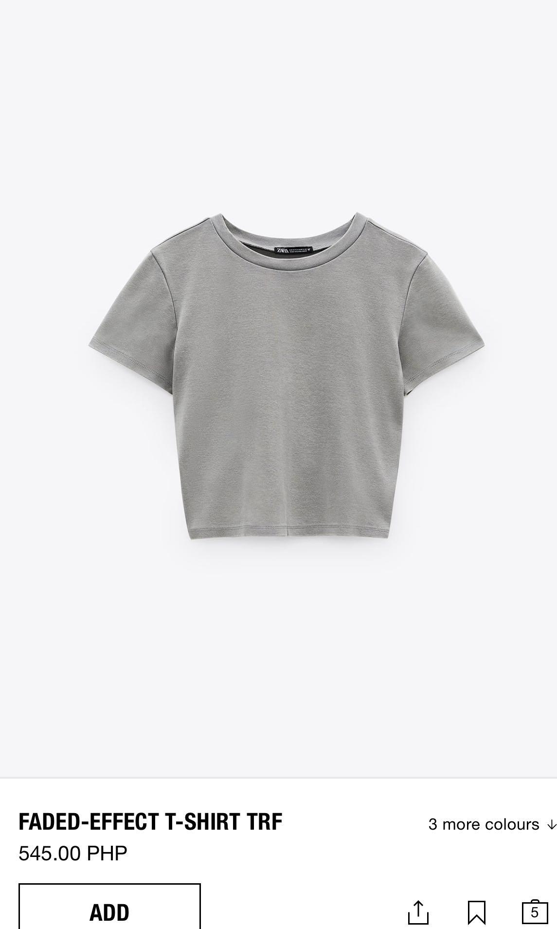 BNWT Zara grey crop top (Category: Sleeveless) located in Makati City. Submitted by madclutter (Listing ID 1024812057, Image 1). Description: .