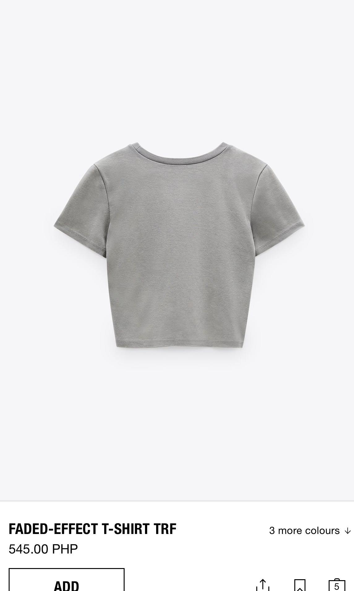 BNWT Zara grey crop top (Category: Sleeveless) located in Makati City. Submitted by madclutter (Listing ID 1024812057, Image 3). Description: .