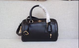 ZOE BARREL SATCHEL (COACH F76705) IM/BLACK