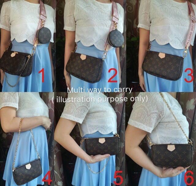 1:1 Coach multi pochette accessories sling bag, Women's Fashion, Bags &  Wallets, Purses & Pouches on Carousell