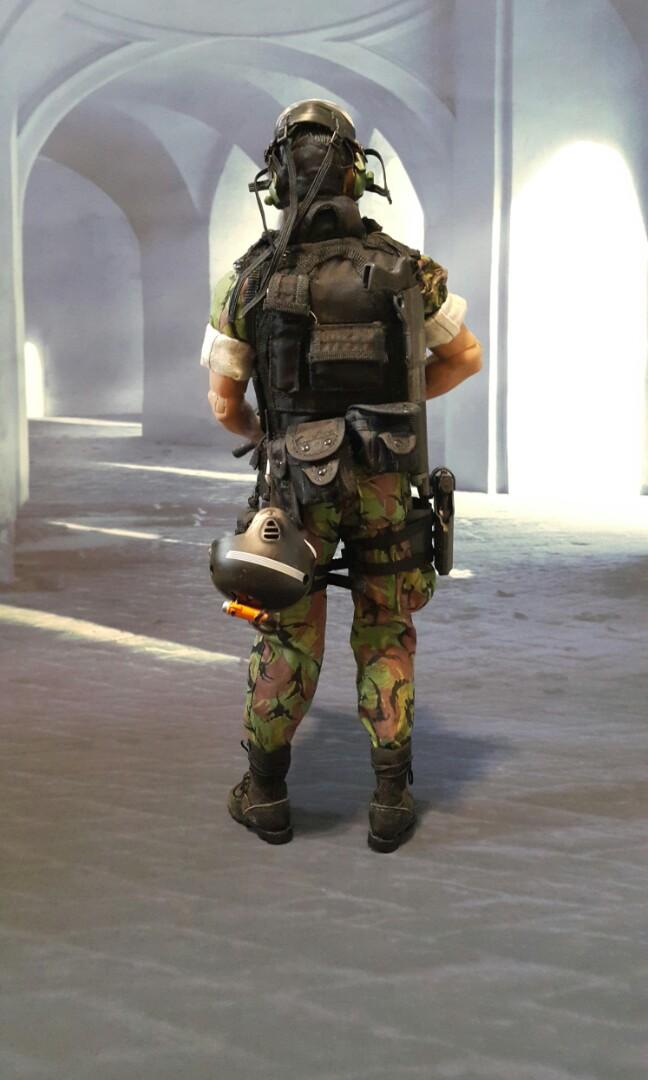 Damtoys 1/6 MP5K 短機関銃 香港警察 SDU 特殊部隊 飛虎隊 特別