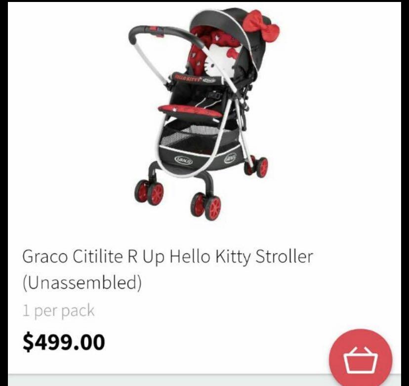 50 fuss free deal GRACO hello kitty stroller Babies Kids Going Out Strollers on Carousell