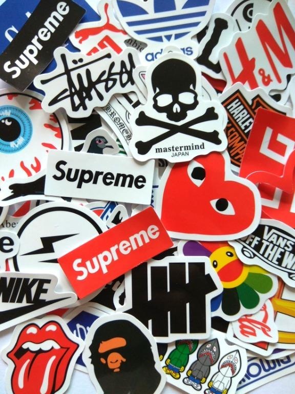Supreme vans on sale sticker