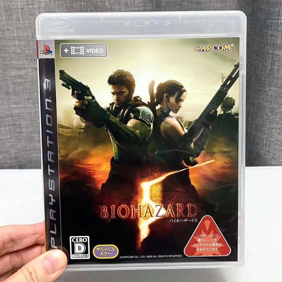 中古 原裝日版ps3 Game Biohazard 5 生化危機喪屍射擊遊戲 Carouselljackpot 遊戲機 遊戲機遊戲 Carousell